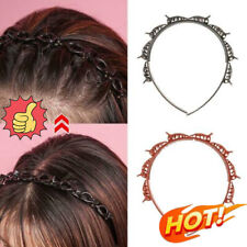 Double Bangs Hairstyle Hair Clips Bangs Hair Band Hairpin Headband with Clip NEW