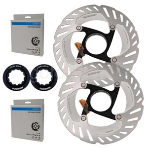 2 piezas Shimano GRX Ultegra RT-CL800 bloqueo central bicicleta rotor 140 mm TECNOLOGÍA DE HIELO - Imagen 1 de 9