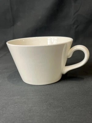 DUDSON Cappuccino/Cafe Latte Cup 13oz Plain White Ceramic Set Of 18