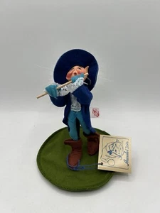 Annalee Mobilitee Pixie Piccolo Player 5" Artisan Doll Figur 90er Vintage #k - Bild 1 von 17