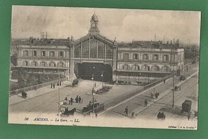 11 152 AK Amiens La Gare.-LL.,Bahnhof (Frankreich) Präfektur Somme - Bild 1 von 2
