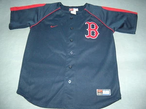 Boston Red Sox BASEBALL Nike JERSEY BOYS Medium 12-14 - Picture 1 of 4
