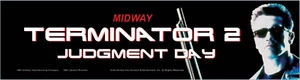 Arcade Machine Banner/Marquee for light box - Terminator 2 - Picture 1 of 7