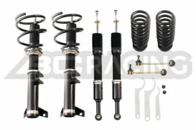 Amortiguador ajustable Coilovers para 01-07 Mercedes Benz C230 C240 C320 BC Racing BR Foto 1 de 4