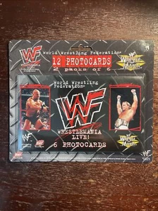 WWF WWE World Wrestling Federation Wrestlemania Live Photocards 12 Card Set 1999 - Picture 1 of 4