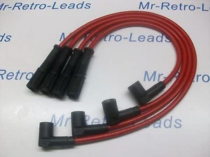 RED 8MM PERFORMANCE IGNITION LEADS FOR THE CINQUECENTO SEICENTO 1.1 SPORTING - Picture 1 of 4