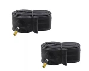 DURO (1 PAIR) BICYCLE Inner Tube 24" x 1.75/1.95/2.125" SCHRADER 48mm Long VALVE - Picture 1 of 1