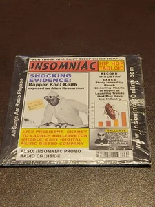 Insomniac Promo Radio CD #7 Hip Hop Tabloid ( One Of A Kind!) - Imagen 1 de 2