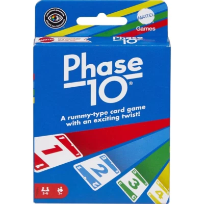 Phase 10 Card Game - A Family Game for Adults & Kids Brand New - Image 1 of 4