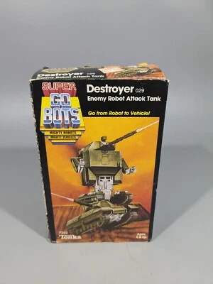 Vintage TONKA Super Go Bots Destroyer 029 #7252 Enemy Robot Attack Tank - Image 1 of 4