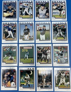 2004 Topps Kansas City Royals Team Set (26 cards) Beltran Santiago Juan Gonzalez