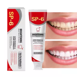 SP-6 Probiotic Toothpaste,Sp-6 Toothpaste Whitening Quick White Toothpaste 2024 - Picture 1 of 12