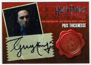 Harry Potter Deathly Hallows Part 1 Auto Autograph Guy Henry as Pius Thicknesse - Picture 1 of 1