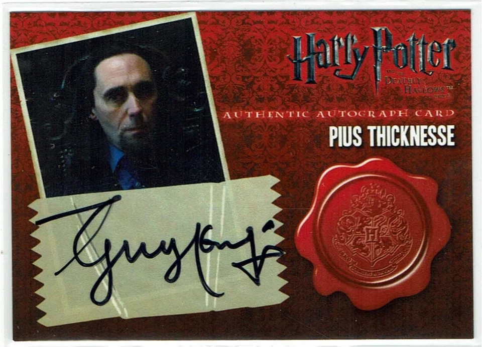 Harry Potter Deathly Hallows Part 1 Auto Autograph Guy Henry as Pius Thicknesse - Image 1 of 1