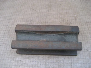 Vintage Schmied U Nut Block Werkzeug 9LGV 6"x2-1/2"x1-7/8" altes Bauernhof Werkzeug - Bild 1 von 12