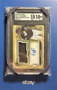 [SGC 10/10] /25 Luis Robert /OF White Sox RC | Jumbo Auto Relic Slab GEM RPA - Picture 1 of 11