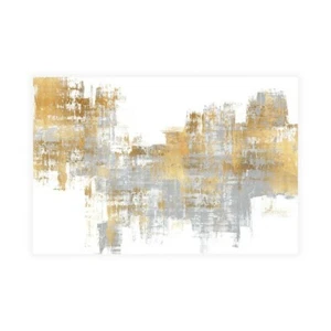 Leinwanddruck auf Papier Poster oder Gemälde Wise Alex Dynamic Gold on Grey I - Bild 1 von 2