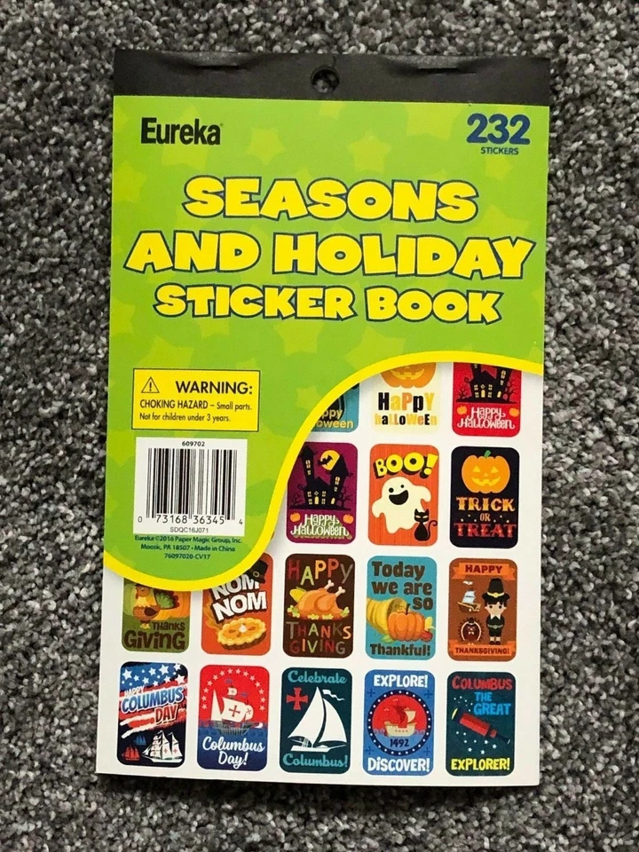 Libro de pegatinas Eureka Foto 1 de 1