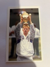 JUNIOR  QUESTION OF SPORT CARD BORIS BECKER  TENNIS