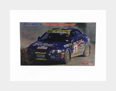 HASEGAWA 20696 SUBARU - IMPREZA 555 N 5 RALLY NEW ZEALAND 1996 PETER BOURNE POSS - Immagine 1 di 2