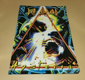 1988 Hal Leonard Def Leppard Hysteria Piano - Guitar Sheet Music Book - Picture 1 of 3