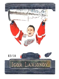 2013-14 Panini Dominion Engravatures Silver piece IGOR LARIONOV #2/10 - Picture 1 of 2