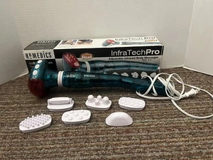 Homedics CP-IR600 Infra Tech Pro Adjustable Infrared Body Massager 6 Attachments - Picture 1 of 4