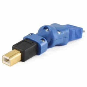 USB 3.0 Micro B Male to USB 2.0 B Male Adapter (Gold Plated) - Picture 1 of 3