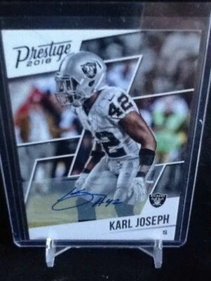 2018 Panini Prestige Karl Joseph #145 Auto - Image 1 of 2