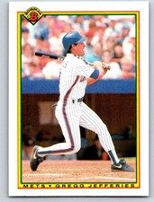 1990 Bowman MLB Baseball Trading Cards Pick From List W/Rookies 1-200