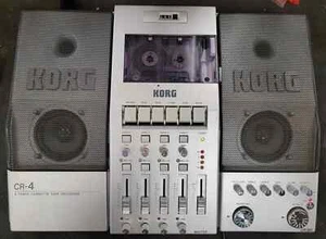 Used Korg CR-4 Four Track Cassette Recorder, Free Shipping! - Picture 1 of 11