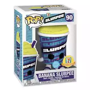 Funko Pop Banana Slurpee Glitter 7 Eleven Exclusivo - Imagen 1 de 2
