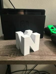 N64 Cubo para Estante Gaming a Pintar Impreso en 3D! - Imagen 1 de 4