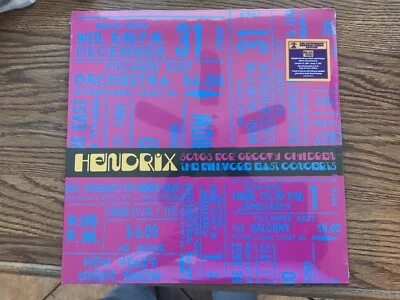 HENDRIX SONGS FOR GROOVY CHILDREN  COLORED VINYL  FILLMORE EAST Black Friday NEW - Image 1 of 2
