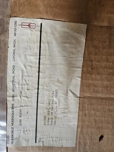 NOS 1983 hurst olds poster from olds dealer in NJ 3ft.x2ft. rare mint condition - Bild 1 von 3