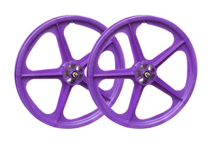 SKYWAY Tuff II Wheelset Purple 20" - New with slight mark - Picture 1 of 2