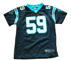 Luke Kuechly Jacksonville Jaguars Jersey Youth Football Medium Black Nike NFL - Picture 1 of 6