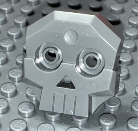 LEGO Indiana Jones: Temple Escape 7623 Gray Skull Replacement Piece
