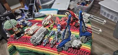 🚀 LOTE DE COLEÇÃO MEGA LEGO STAR WARS – RARO E APOSENTADO - Imagem 1 de 4