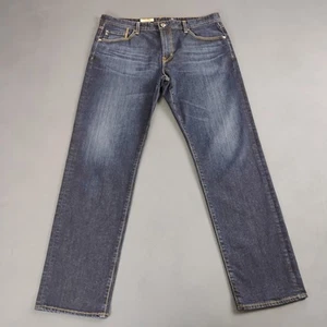Pantalones de mezclilla AG Adriano Goldschmied ajustados para hombre talla 36X32 azul desgastado - Imagen 1 de 15