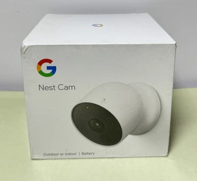 New Google Nest Cam Home Security Camera White G3AL9 - Image 1 of 4