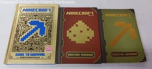 Minecraft Hardcover and Softcover Survival Redstone and Essential Handbooks - Picture 1 of 5