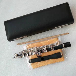 Excellent Piccolo C Key Silver Plated Nice Sound Composite Wood - Picture 1 of 5