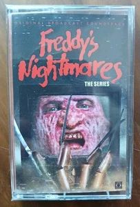 Freddy's Nightmares The Series Cassette Soundtrack Sealed BLACK cassette Horror - Picture 1 of 3