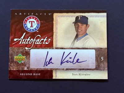 Artefactos de cubierta superior 2007 Autofactos automático AF-IK Ian Kinsler Foto 1 de 3