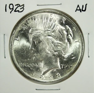 1923 Peace Dollar AU #GA-E - Picture 1 of 2