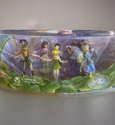 迪士尼仙女迪士尼商店独家小叮当雕像套装 - 8 个雕像新品 — 第 1/4 张图片