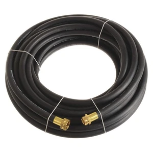 CONTINENTAL CWH050-50MF-G Garden Hose,1/2" ID x 50 ft.,Black 55AX15 - Picture 1 of 1