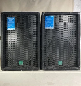 GSM-1260 PA Speakers 12” 2-Way Loudspeaker System – Pair – Passive - Picture 1 of 18