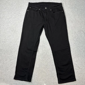 Levis 559 Jeans Men’s 34x30 Relaxed Straight Denim Faded Black Stretch Modern - Picture 1 of 10
